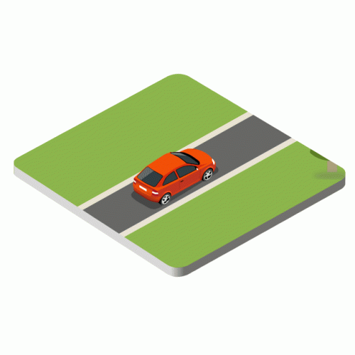 74839-car-isometric-3d-animation-navigation-car-red-car-in-nature-car-on-the-road.gif